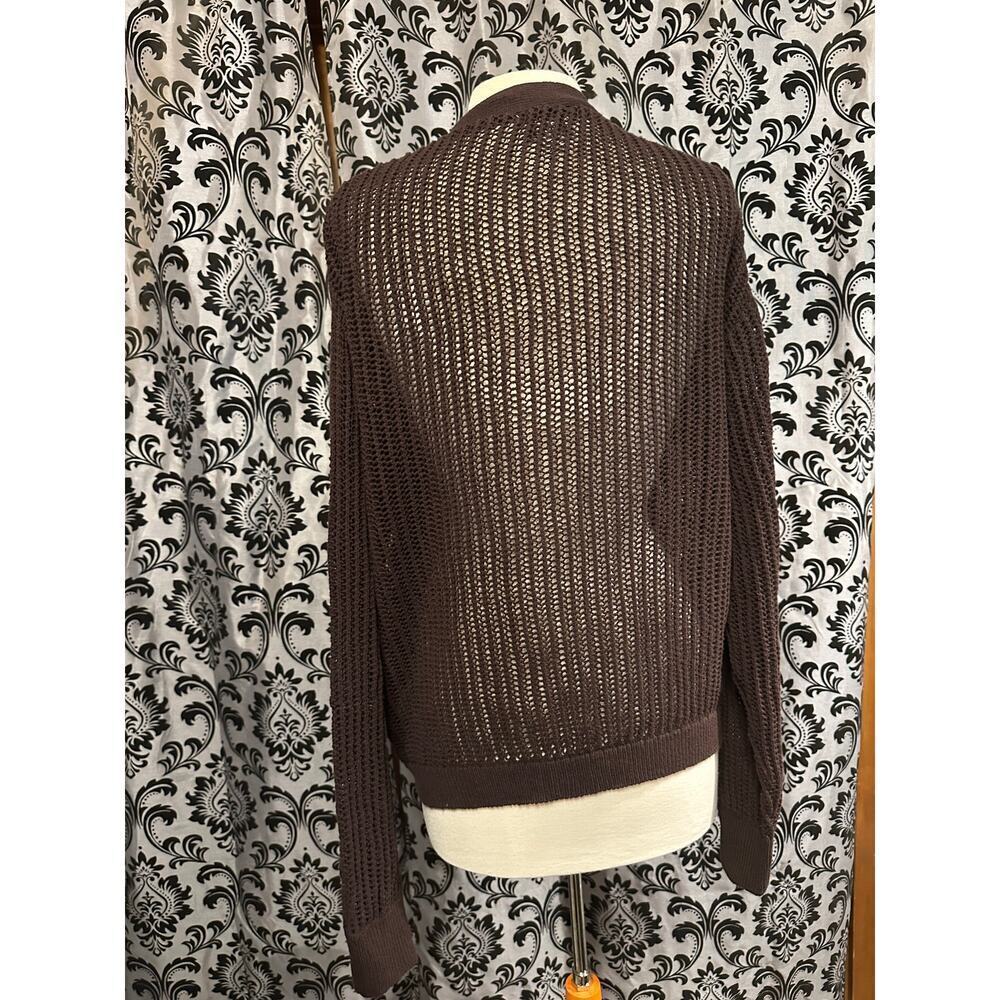 Brown BDG Urban Outfitters Knit Button Up Sweater Cardigan - Picture 2 of 7